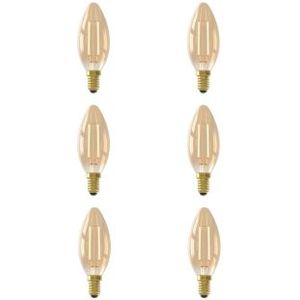 Led lamp E14 | Kaars | Calex | 6 stuks (3.5W, 250lm, 2100K, Dimbaar)