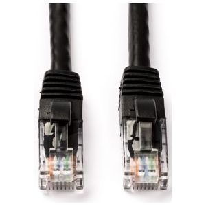 Netwerkkabel | Cat6a U/UTP | 30 meter (Zwart)