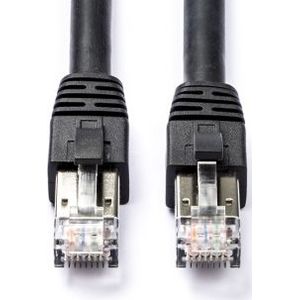 Netwerkkabel | Cat8 S/FTP | 2 meter (100% koper, LSZH, Zwart)