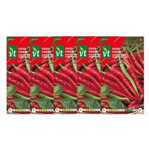 Peperzaad | VT | 5 stuks (Spaanse peper, Rood)