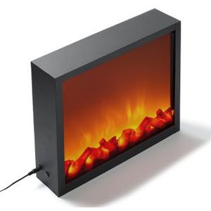 Luxe Sfeerhaard LED - Realistisch Vlammeneffect - 41 X 35 cm