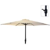 Parasol - Cremé - Schaduw - Handmatig Opdraaien - 270 cm