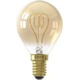 LED lamp E14 | Kogel | Calex (4W, 136lm, 1800K, Dimbaar, Goud)