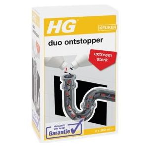 HG duo ontstopper | 2x 500 ml