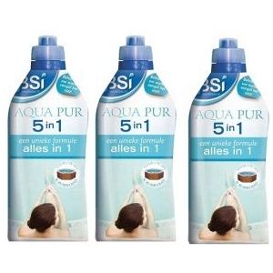 Aqua pur 5 in 1 reiniger | BSI | 1 liter (Spa, 3 stuks)