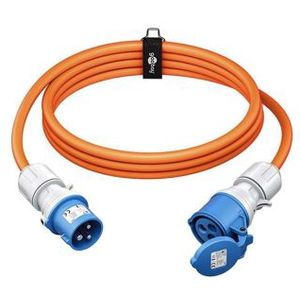 CEE verlengkabel | Goobay | 25 meter (16A, 230V, IP44, CEE naar CEE)