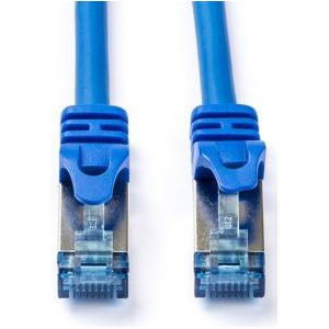 Netwerkkabel - Cat6a SF/UTP - 10 meter (100% koper, LSZH, Blauw)