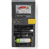 Batterijtester | Nedis (AA/AAA/C/D/9V/knoopcel batterijen)