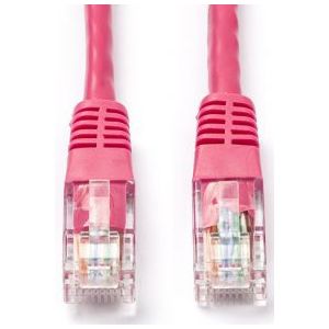 Netwerkkabel | Cat5e U/UTP | 5 meter (Roze)