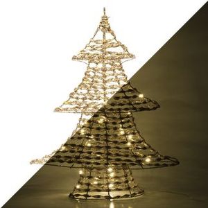 Tafeldecoratie kerstboom | PerfectLED | 40 x 48 cm (40 LEDs, Binnen)