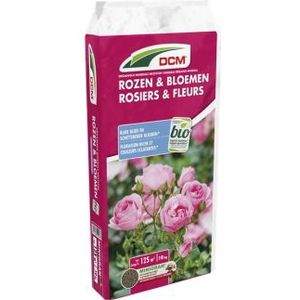 Rozen en bloemen mest | DCM | 125 m² (10 kg, Bio-label)