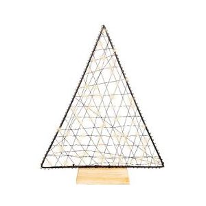 Kerstboom op voet | Lumineo | 30 x 38 cm (LED, Binnen)