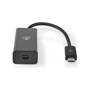 USB C naar Mini DisplayPort adapterkabel | Nedis | 0.2 meter (8K@60Hz)