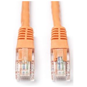 Netwerkkabel | Cat5e U/UTP | 25 meter (Oranje)