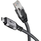 USB C naar RJ45 kabel | Goobay | 1.5 meter (USB 3.1, Cat6 FTP)