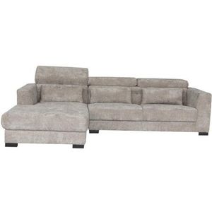 Brighton Chaise L + 3-AR - fabric XS85 17 Taupe