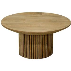 Salontafel Lausanne teakhout rond 80 cm