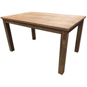 Rustieke Teak Eettafel - Java - 160 x 90 cm