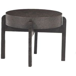 Salontafel liquid Large metal en houten poten - bruin | Moods collection