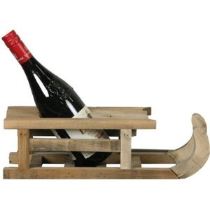 Slee - Wijnrek - Hout - Voor 1 Fles Wijn