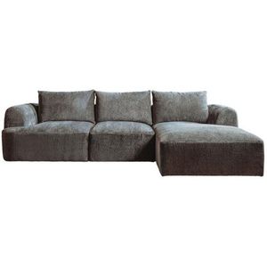 Canterbury 2 5-AL + Chaise R - Mona 464 Cement Grey