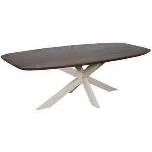 Madison - Eettafel - Walnoot - Mangohout - Ovaal - Poot Sand