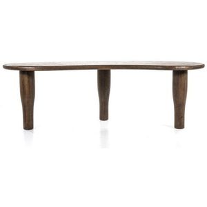 Eettafel Jodi organisch mangohout 200x115cm - bruin | Eleonora