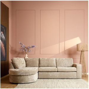 MySofa - Alma - Bank - Beige - Polyester