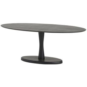 Eettafel Flare ovaal 160 cm - Zwart | Nijwie