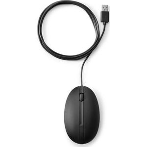 HP 320M | Bekabelde Muis | Links- en Rechtshandig | USB-A | 1000 DPI | Zwart