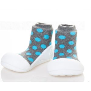 Attipas Polka Dot-Grijs babyschoentjes
