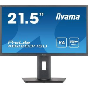 iiyama ProLite XB2283HSU-B1 computer monitor 54,6 cm (21.5") 1920 x 1080 Pixels Full HD LED Zwart RENEWED