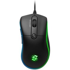 Sharkoon Skiller SGM2 | Bedrade Gaming Muis | Rechtshandig | USB-A | 6400 DPI | Zwart | Returned