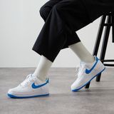 Sneakers Nike Air Force 1 Low  Wit/blauw  Heren