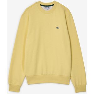Lacoste Sweat Crew Classic Logo  Geel  Heren
