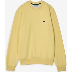 Lacoste Sweat Crew Classic Logo  Geel  Heren