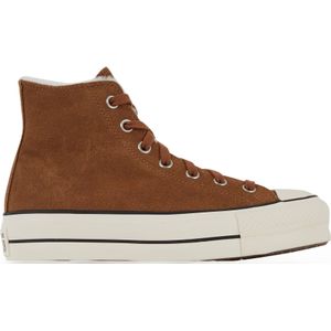 Sneakers Converse Chuck Taylor All Star Lift Hi Suede  Bruin  Dames