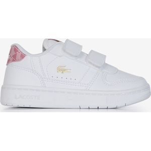 Sneakers Lacoste T-clip Set Monogram- Baby  Wit/roze  Unisex