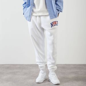 Nike Pant Jogger Club Arch  Wit/marineblauw  Heren