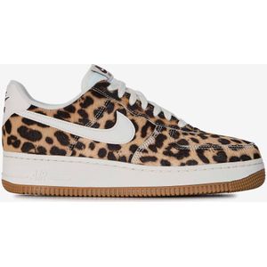 Nike - Air Force - Dames Schoenen - Bruin - Leer
