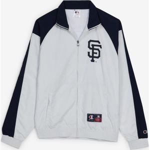 Champion Jacket Full Zip Giants Mlb  Wit/blauw  Heren