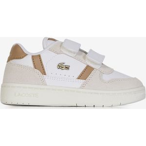 Sneakers Lacoste T-clip Set Premium- Baby  Wit/bruin  Unisex