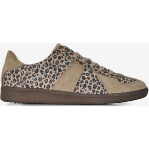 Sneakers Aigle Euro Trainer Leopard  Bruin/beige  Dames