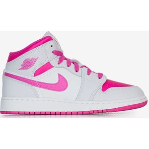 Sneakers Jordan Air Jordan 1 Mid  Grijs/roze  Dames