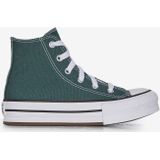 Converse - Chuck Taylor All Star Lift Hi - Sneakers - Groen/wit - Kinderen