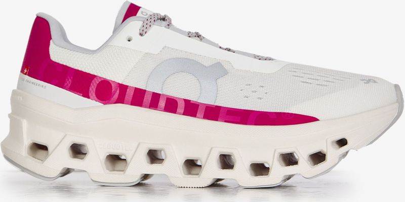 On Running - Cloudmonster - Hardloopschoenen - Wit - Maximaal Gedempte Cloud Tec®