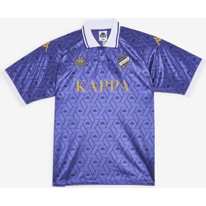 Kappa Maillot Jersey Striped  Blauw/zilver  Heren