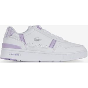 Sneakers Lacoste T-clip Signature Lilac- Baby  Wit/paars  Unisex