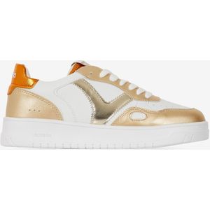 Sneakers Victoria Seul Metallic  Bruin/oranje  Dames