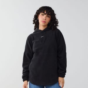 Nike Hoodie Half-zip Polar  Zwart/wit  Dames